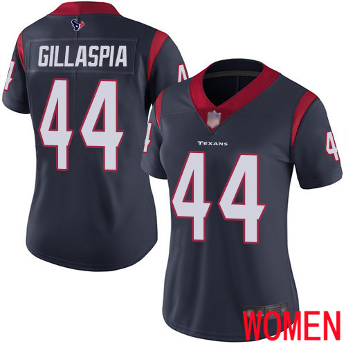 Houston Texans Limited Navy Blue Women Cullen Gillaspia Home Jersey NFL Football 44 Vapor Untouchable